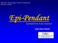EpiPendant PowerPoint PPT Presentation