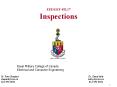 EEEGEF 492'17 Inspections PowerPoint PPT Presentation