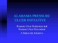 ALABAMA PRESSURE ULCER INITIATIVE PowerPoint PPT Presentation