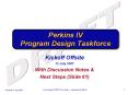 Perkins IV Program Design Taskforce PowerPoint PPT Presentation