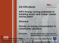 EIE EffCoBuild  WP3 Energy saving potentials in building sector and virtual  PowerPoint PPT Presentation