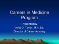 Careers in Medicine Program PowerPoint PPT Presentation