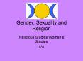 Gender, Sexuality and Religion PowerPoint PPT Presentation