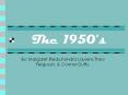 The 1950 PowerPoint PPT Presentation