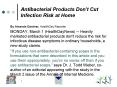 Antibacterial Products Don't Cut Infection Risk at Home PowerPoint PPT Presentation