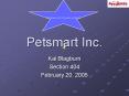Petsmart Inc' PowerPoint PPT Presentation