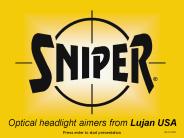 The Sniper Optical Headlight Aimer from Lujan USA