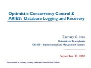 Optimistic Concurrency Control