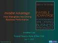 Invisible Advantage: How Intangibles Are Driving Business Performance PowerPoint PPT Presentation