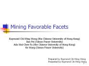 Mining%20Favorable%20Facets