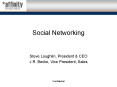 Social Networking PowerPoint PPT Presentation