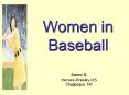 Women in Baseball PowerPoint PPT Presentation
