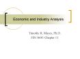 Economic and Industry Analysis PowerPoint PPT Presentation