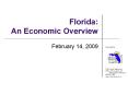 Florida: An Economic Overview PowerPoint PPT Presentation