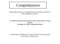 Comprehension PowerPoint PPT Presentation