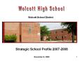 Wolcott High School PowerPoint PPT Presentation