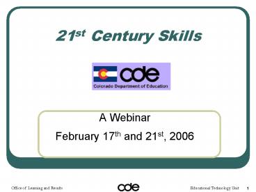 21st Century Skills