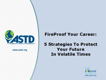 FireProof Your Career: