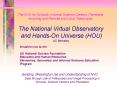 The NVO for Schools, Informal Science Centers, Planetaria, including and Remote and Local Telescopes PowerPoint PPT Presentation