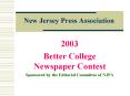 New Jersey Press Association PowerPoint PPT Presentation