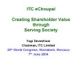 ITC eChoupal Creating Shareholder Value through Serving Society PowerPoint PPT Presentation