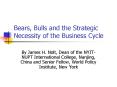 Bears, Bulls and the Strategic Necessity of the Business Cycle PowerPoint PPT Presentation