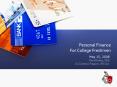 Personal Finance For College Freshmen PowerPoint PPT Presentation