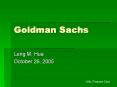 Goldman Sachs