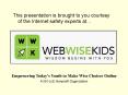 Empowering Todays Youth to Make Wise Choices Online PowerPoint PPT Presentation