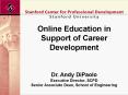 Online Education in Support of Career Development PowerPoint PPT Presentation