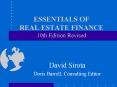 ESSENTIALS OF REAL ESTATE FINANCE 10th Edition Revised