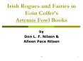 Irish Rogues and Fairies in Eoin Colfer PowerPoint PPT Presentation
