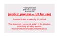 Trading Rule Set October 27, 2007 by Anonymous work in process not for use Comments and editions by PowerPoint PPT Presentation