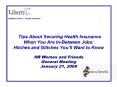Tips About Securing Health Insurance When You Are In-Between Jobs: Hitches and Glitches You PowerPoint PPT Presentation