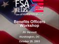 Benefits Officers Workshop