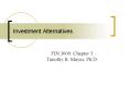 Investment Alternatives PowerPoint PPT Presentation