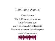 Intelligent Agents