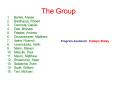 The Group PowerPoint PPT Presentation
