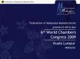 6th World Chambers Congress 2009 PowerPoint PPT Presentation
