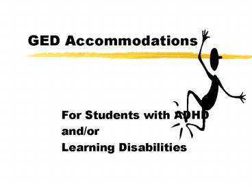 increase understanding of learning disabilities and accommo