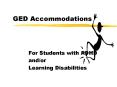 increase understanding of learning disabilities and accommo PowerPoint PPT Presentation