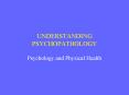 UNDERSTANDING PSYCHOPATHOLOGY PowerPoint PPT Presentation