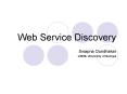 Web Service Discovery PowerPoint PPT Presentation