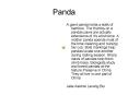 Panda PowerPoint PPT Presentation