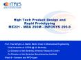 High Tech Product Design and Rapid Prototyping ME221 MBA 290M INFOSYS 290'8 PowerPoint PPT Presentation
