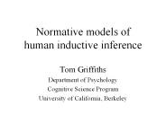 Normative models of human inductive inference