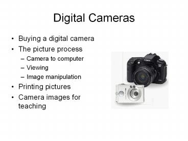 Digital Cameras
