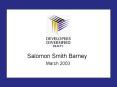 Salomon Smith Barney March 2003