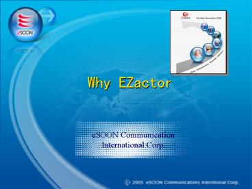 Why EZactor