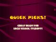 QUICK PICKS! PowerPoint PPT Presentation